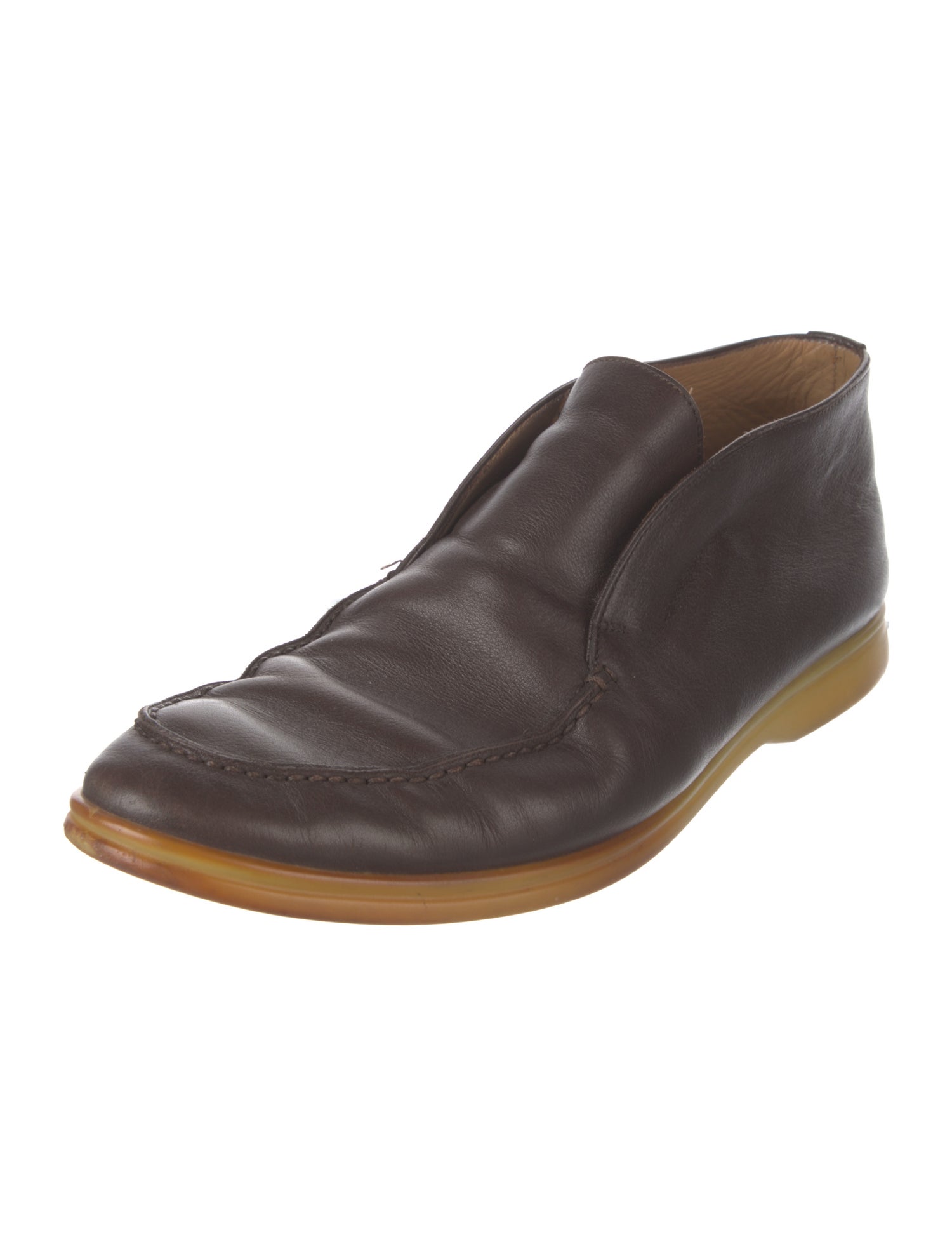 Loro Piana Leather Loafers