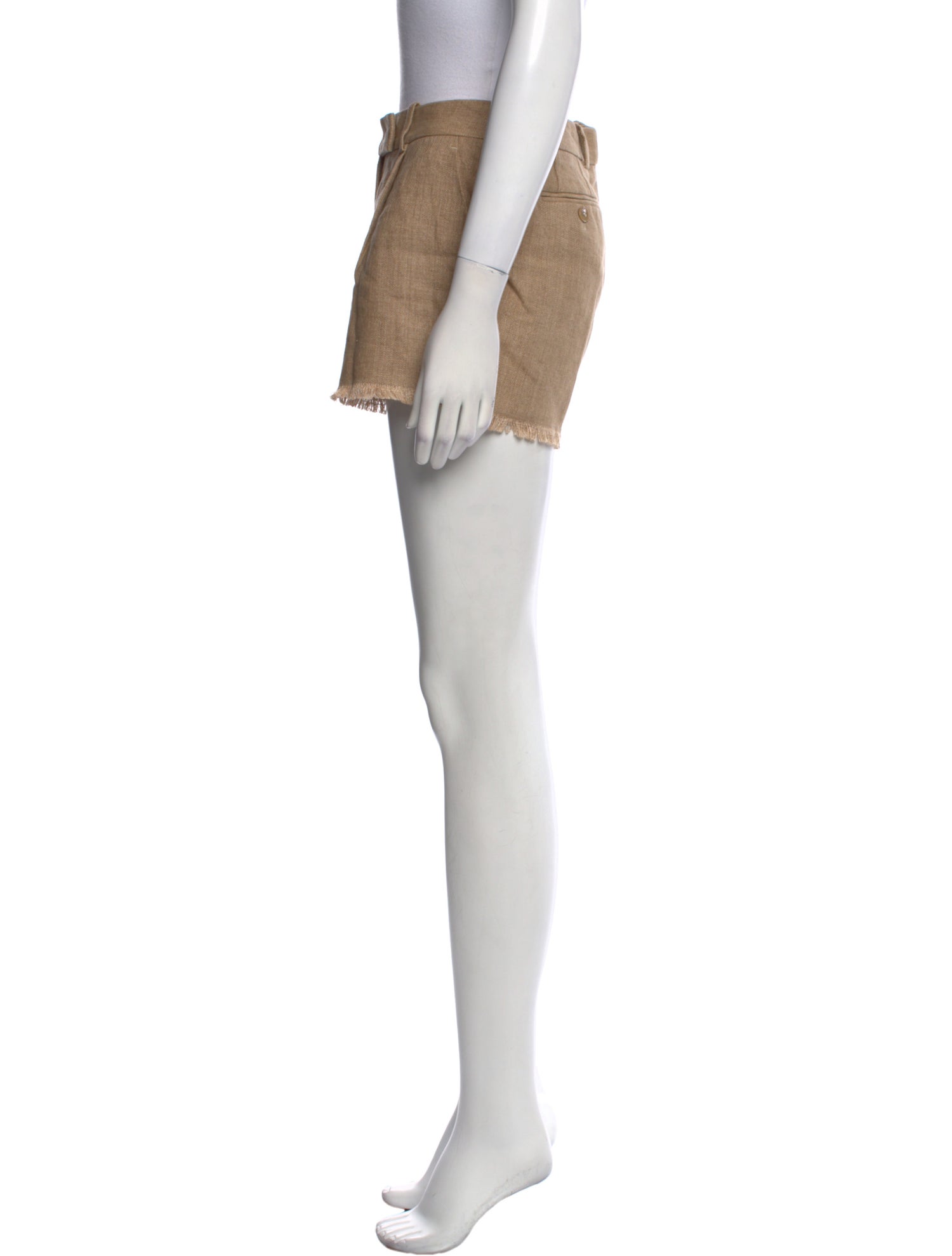 Loro Piana Linen Mini Shorts