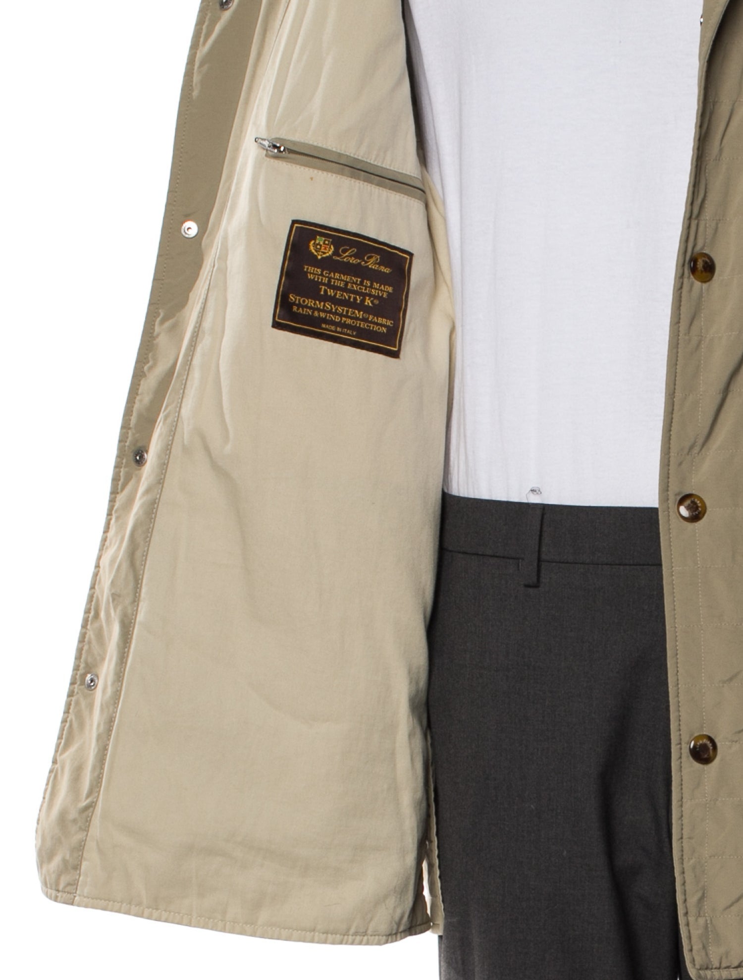 Loro Piana Twenty K Storm System Utility Jacket
