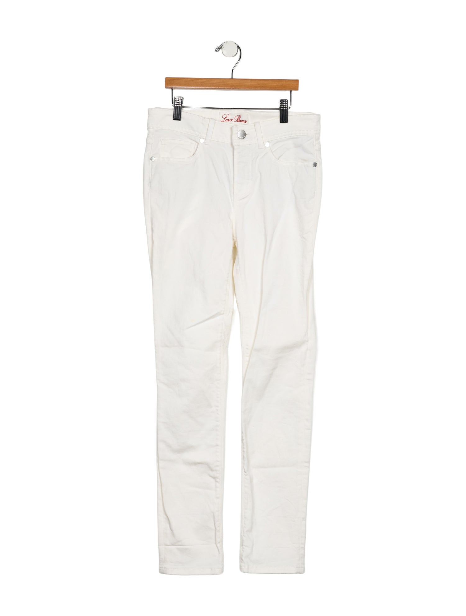 Loro Piana Mid-Rise Skinny Leg Jeans