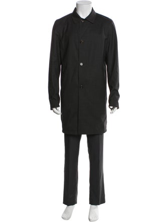 Loro Piana Storm System Virgin Wool Overcoat