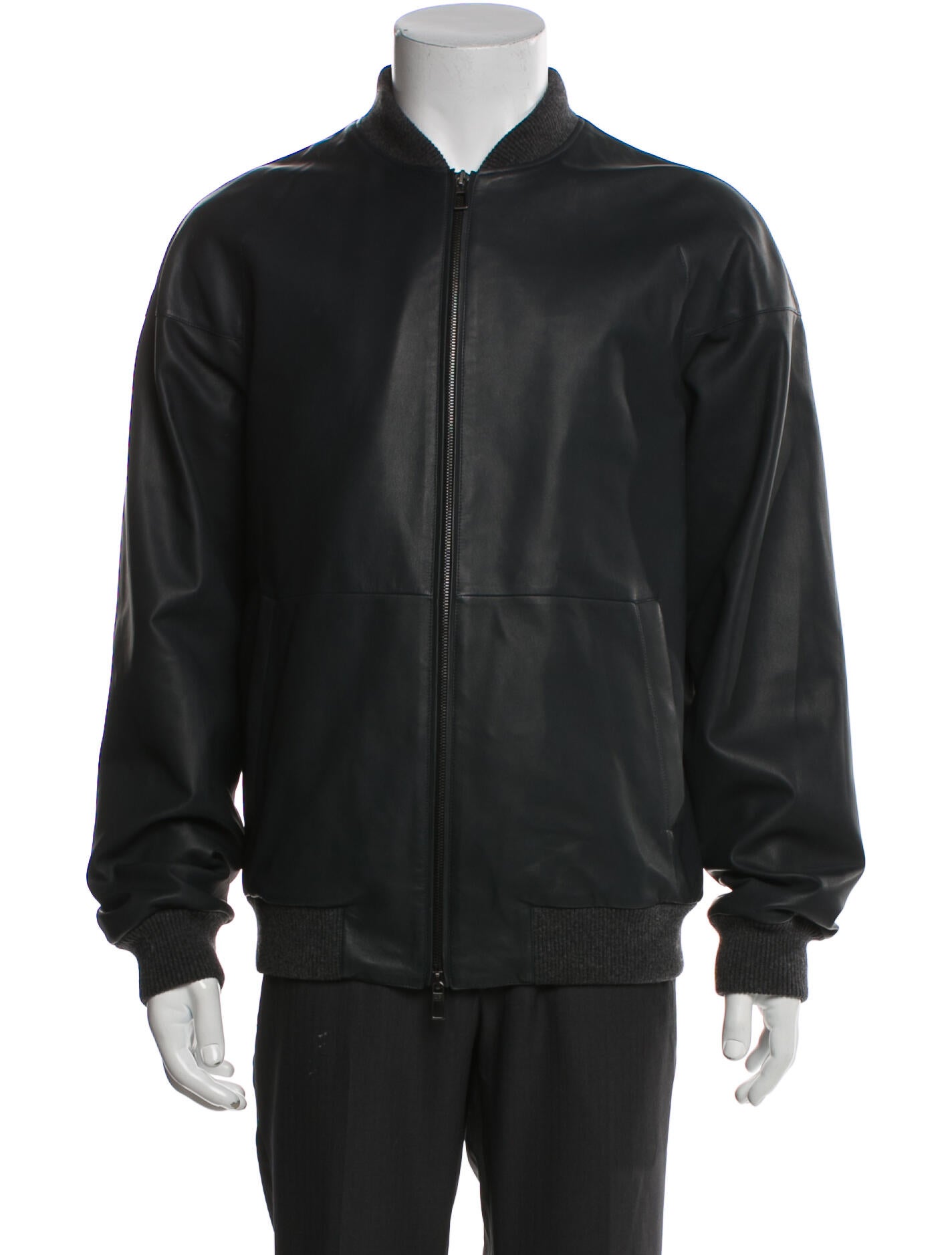 Loro Piana Rain System Leather Lambskin Jacket