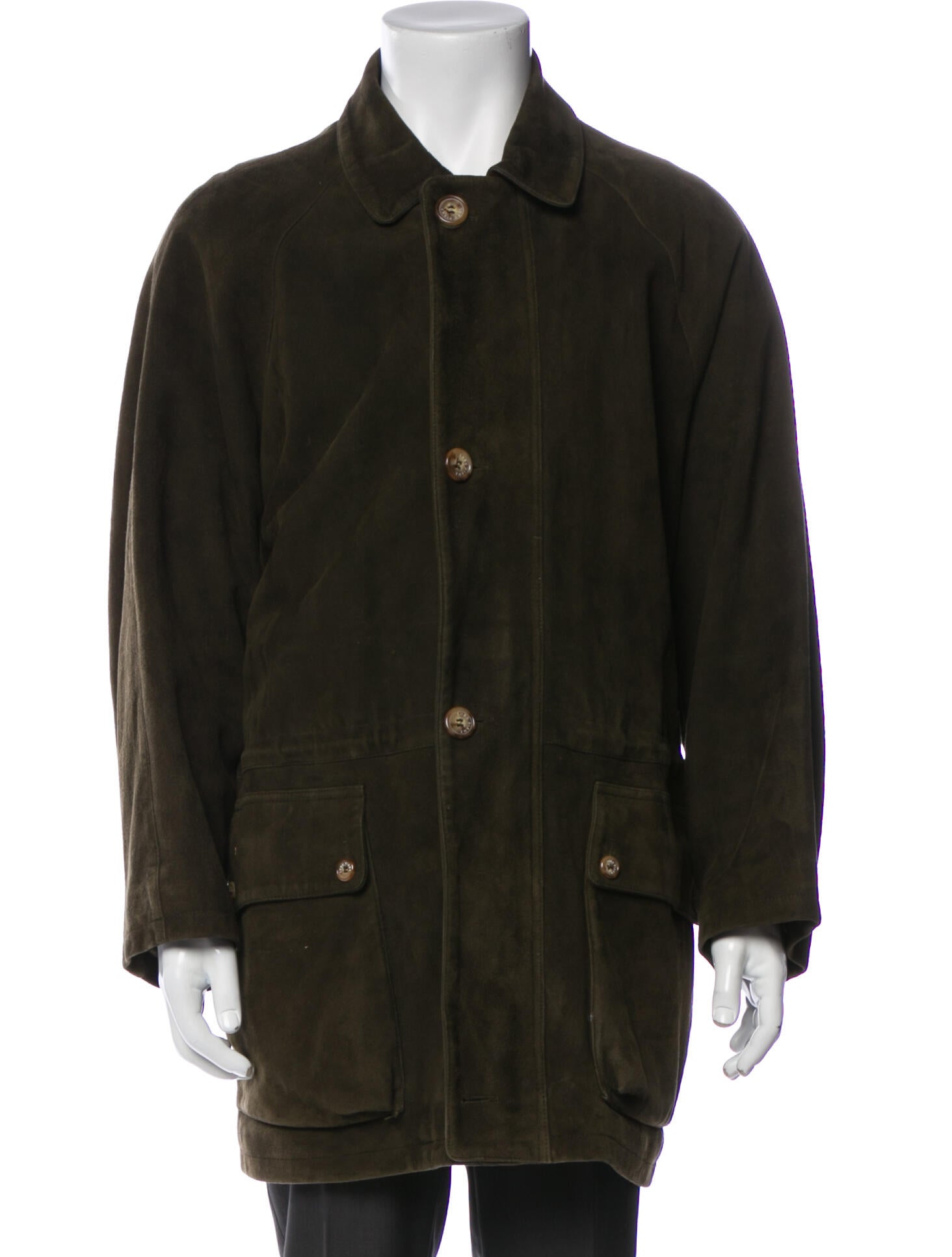 Loro Piana Leather Utility Jacket