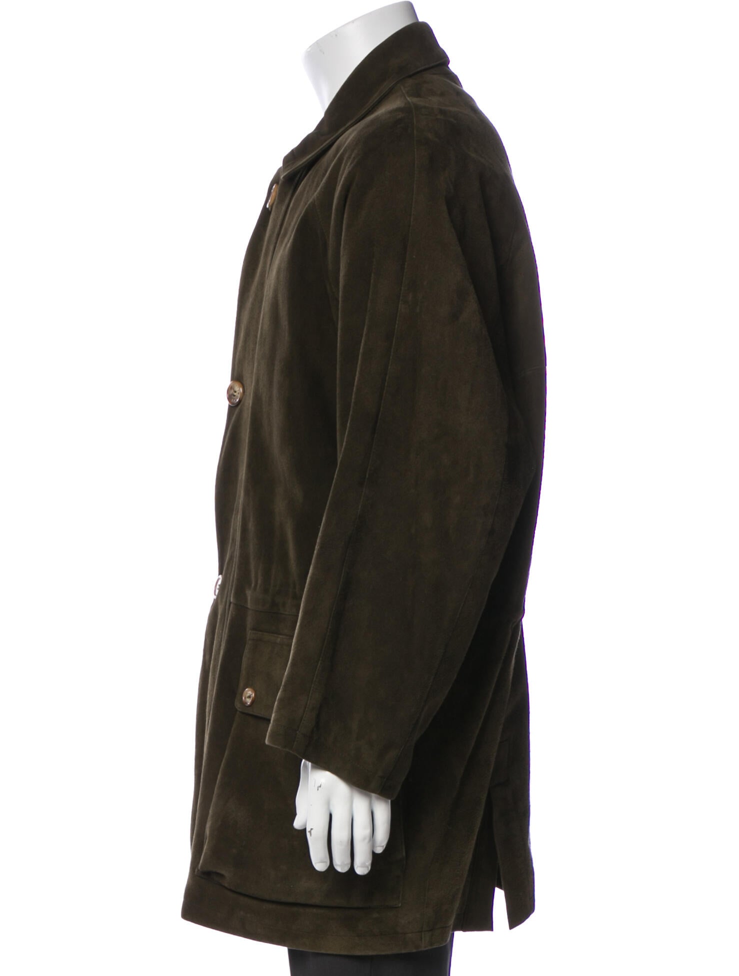 Loro Piana Leather Utility Jacket