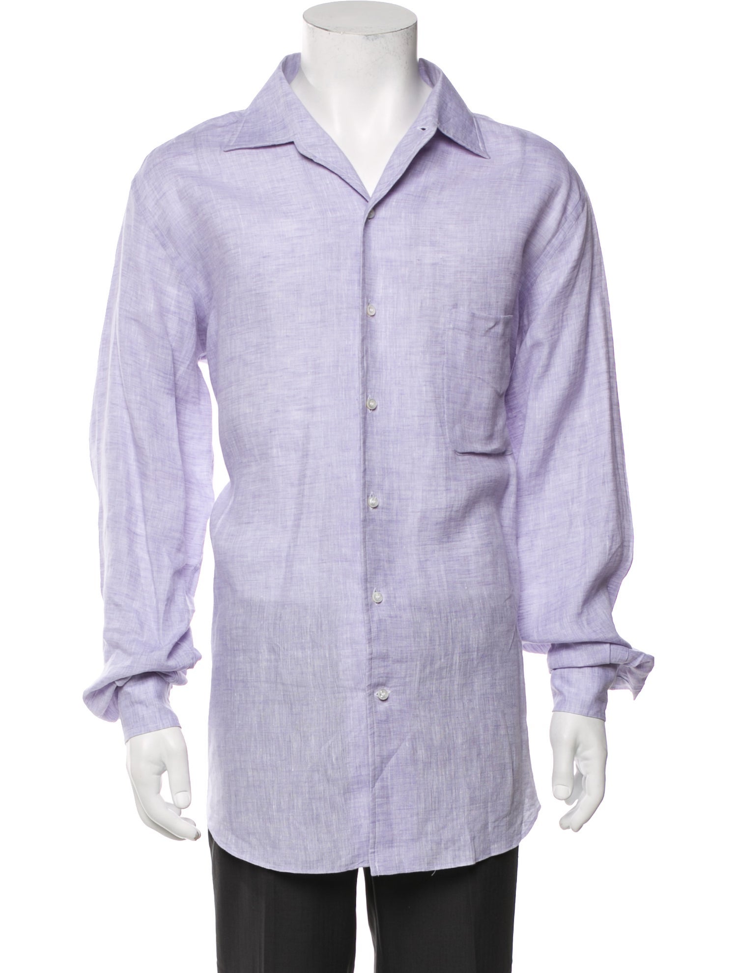 Loro Piana Andre Linen Dress Shirt