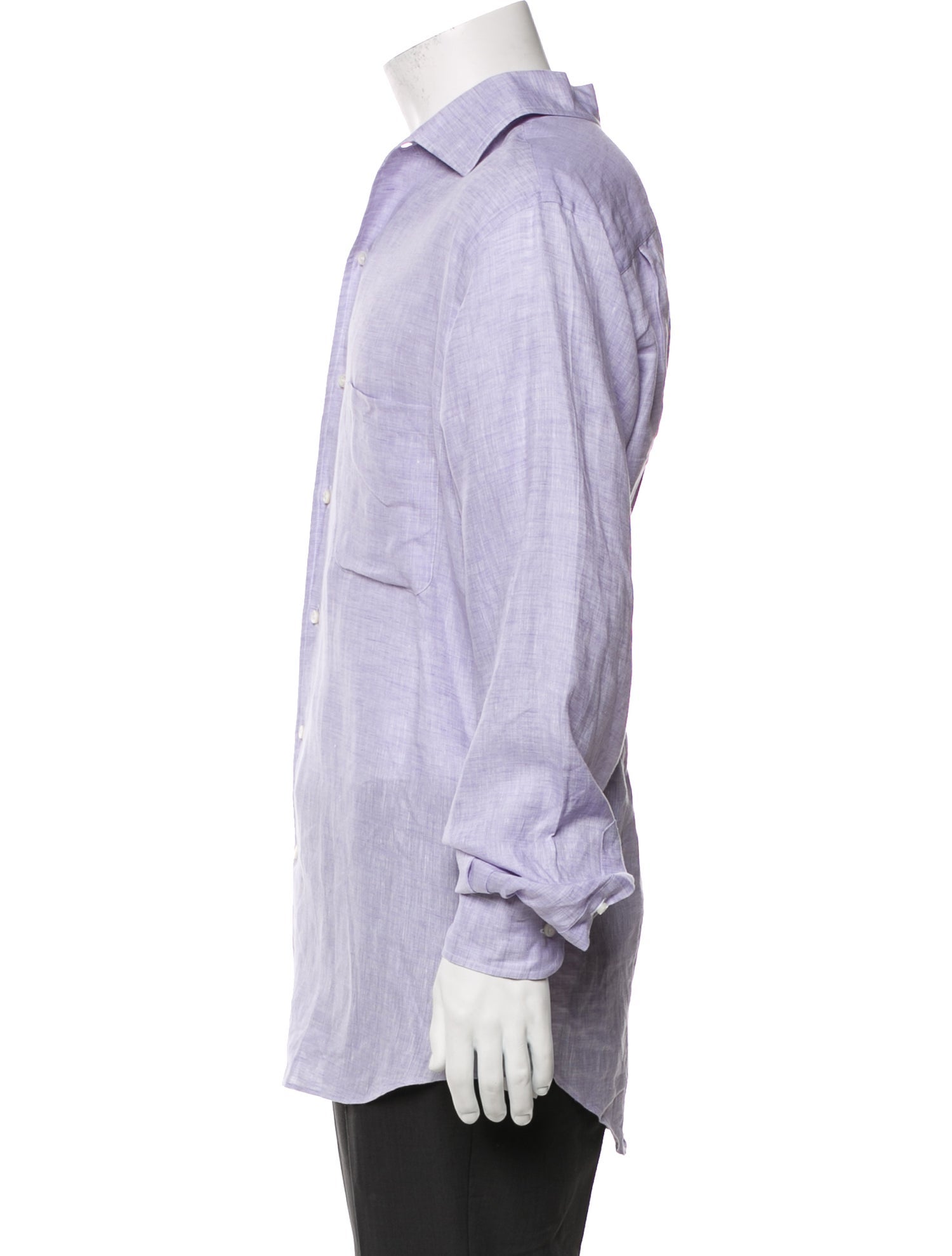 Loro Piana Andre Linen Dress Shirt