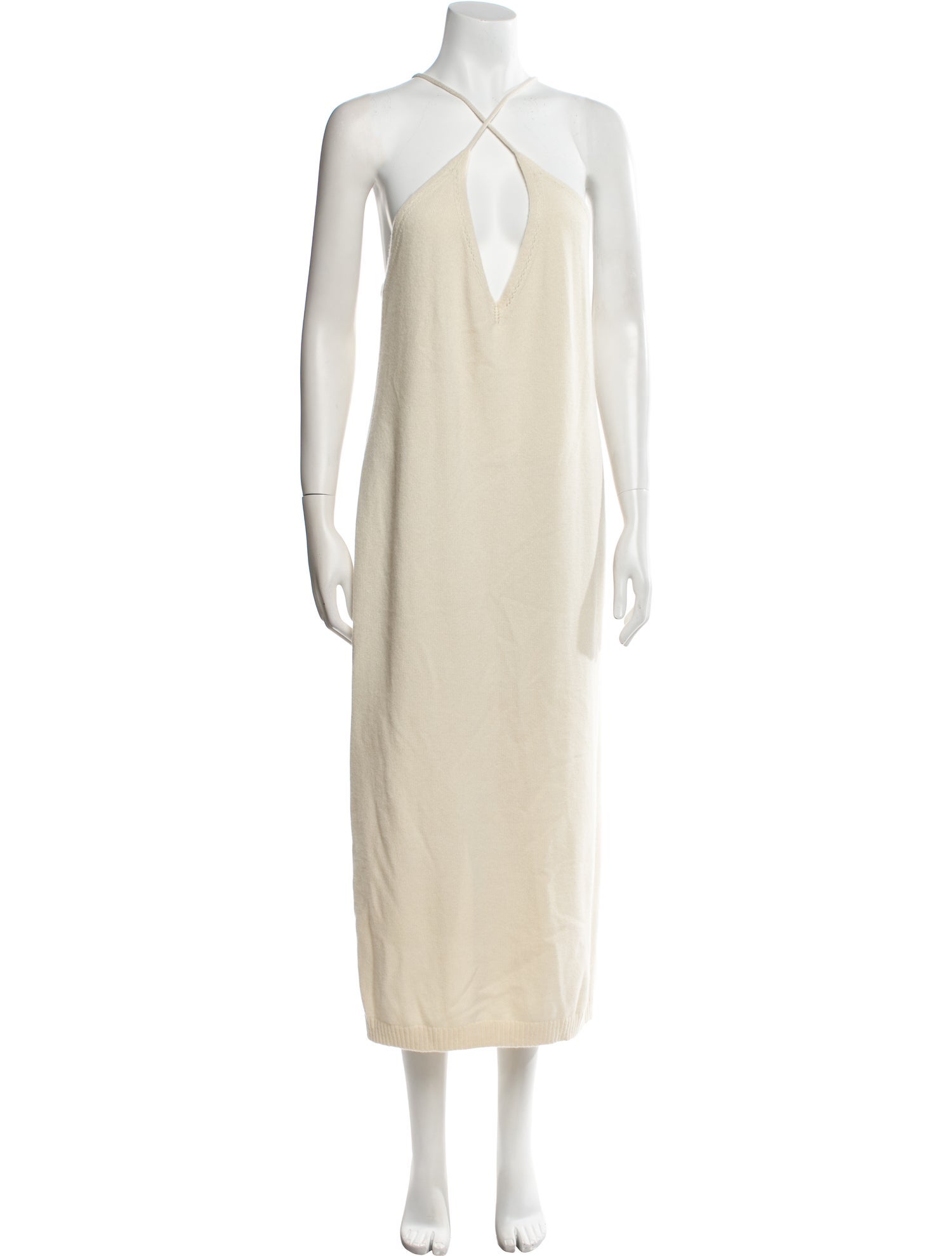Loro Piana Cashmere Midi Length Dress