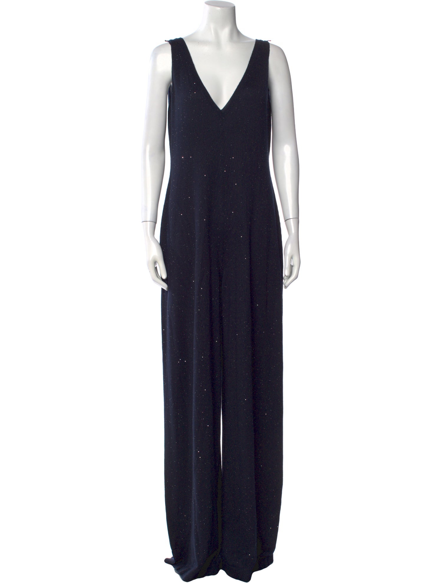 Loro Piana Cashmere V-Neck Jumpsuit