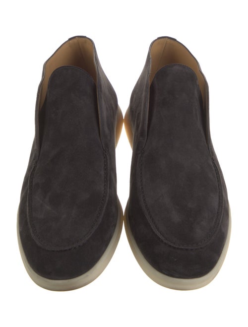 Loro Piana Open Walk Suede Loafers