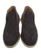 Loro Piana Open Walk Suede Loafers