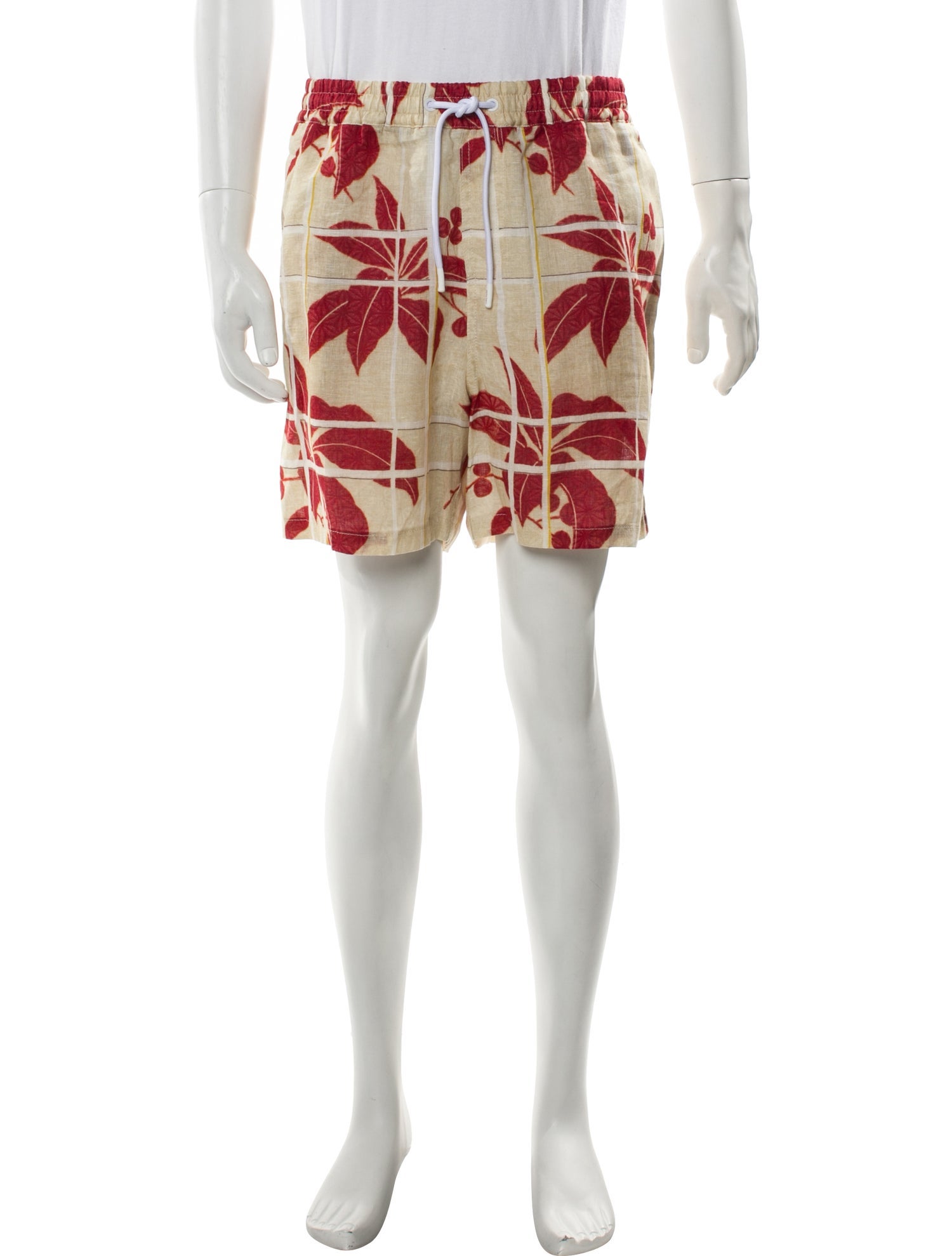 Loro Piana Linen Jogger Shorts w/ Tags