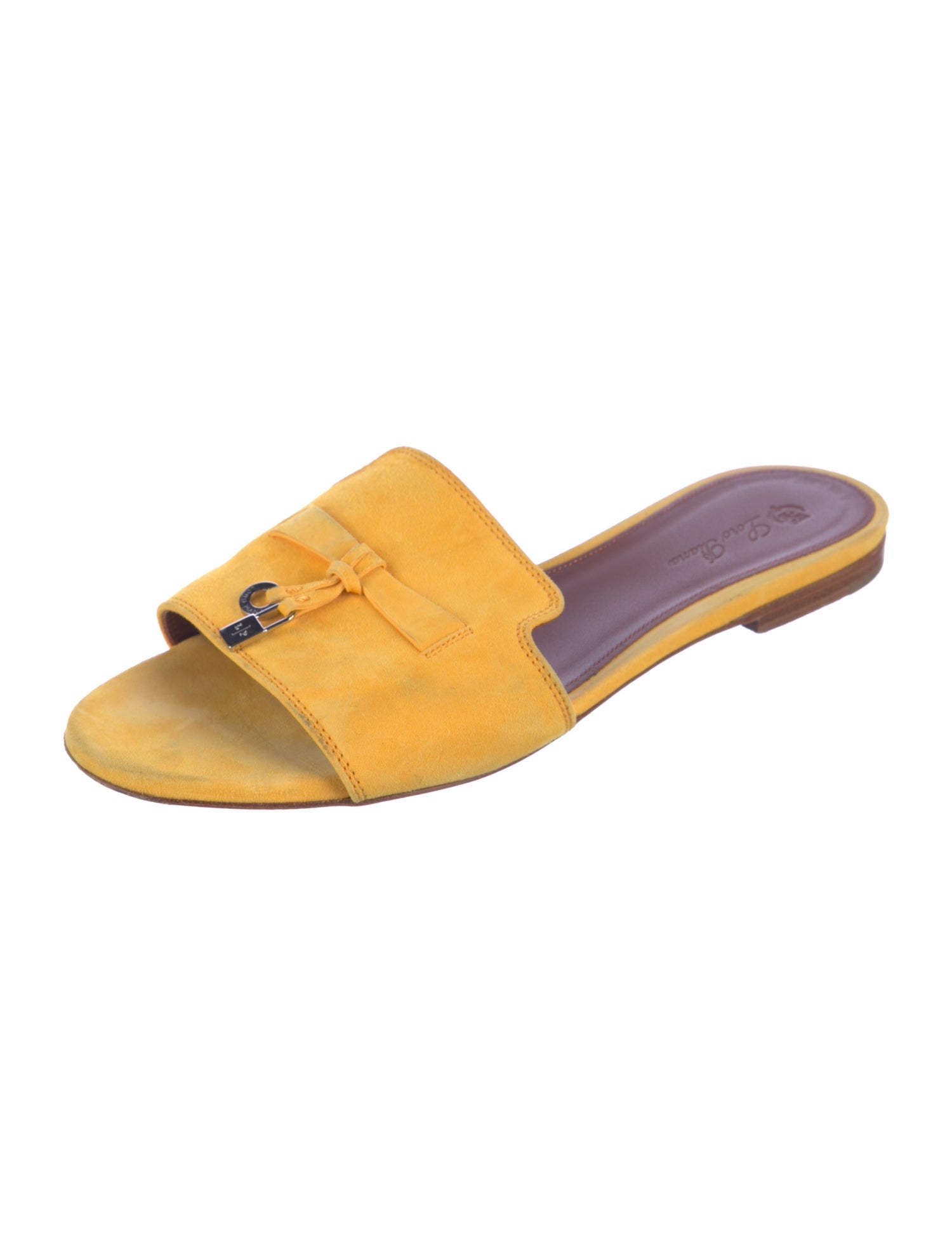 Loro Piana Suede Slides