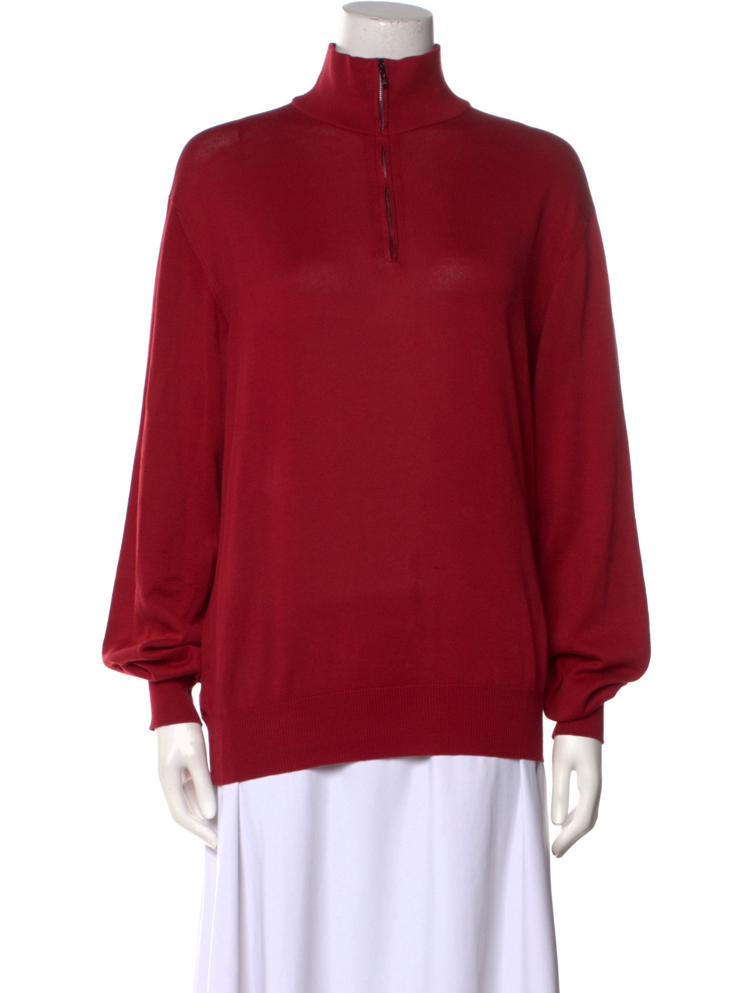 Loro Piana Half Zip Cashmere Sweater