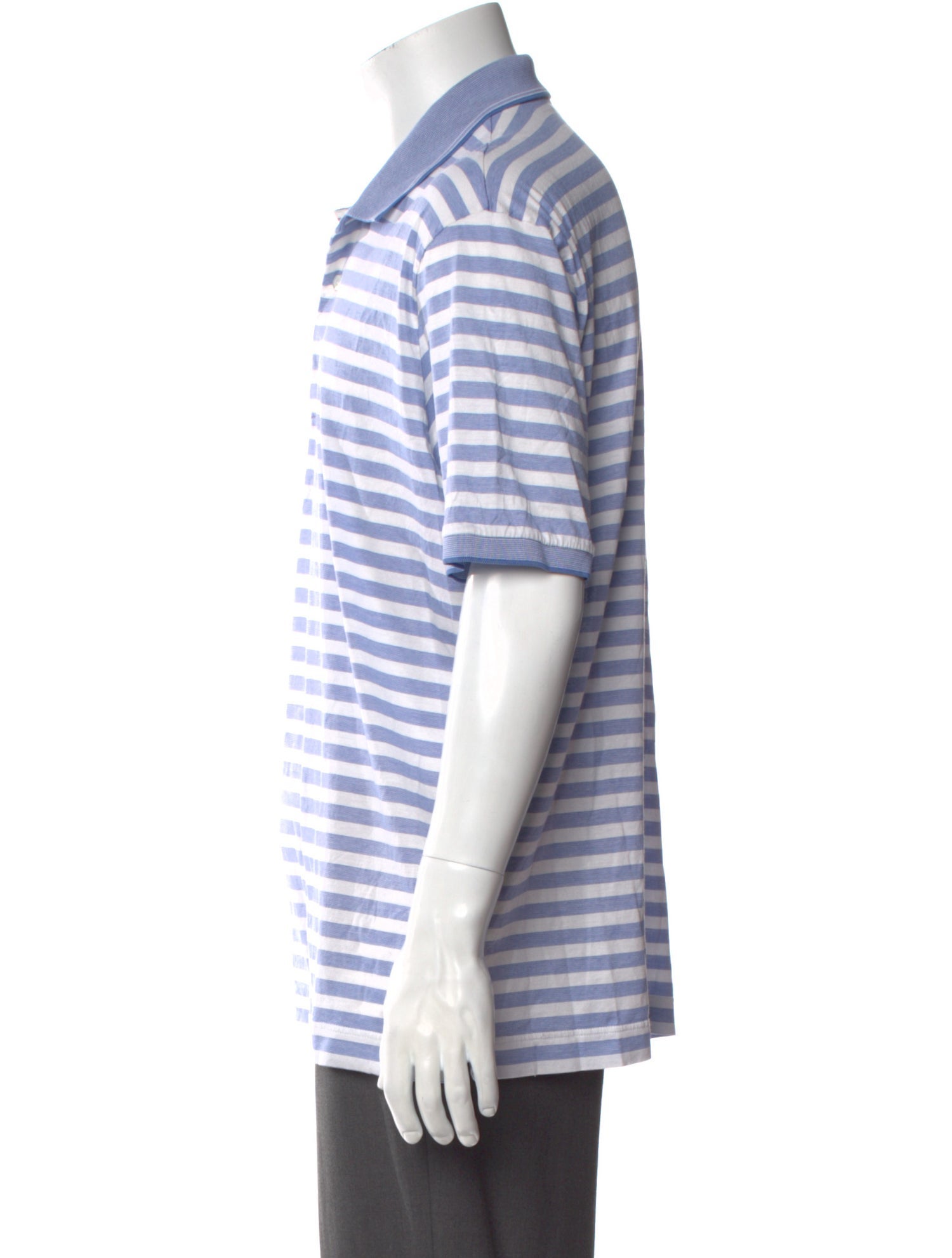 Loro Piana Striped Short Sleeve Shirt