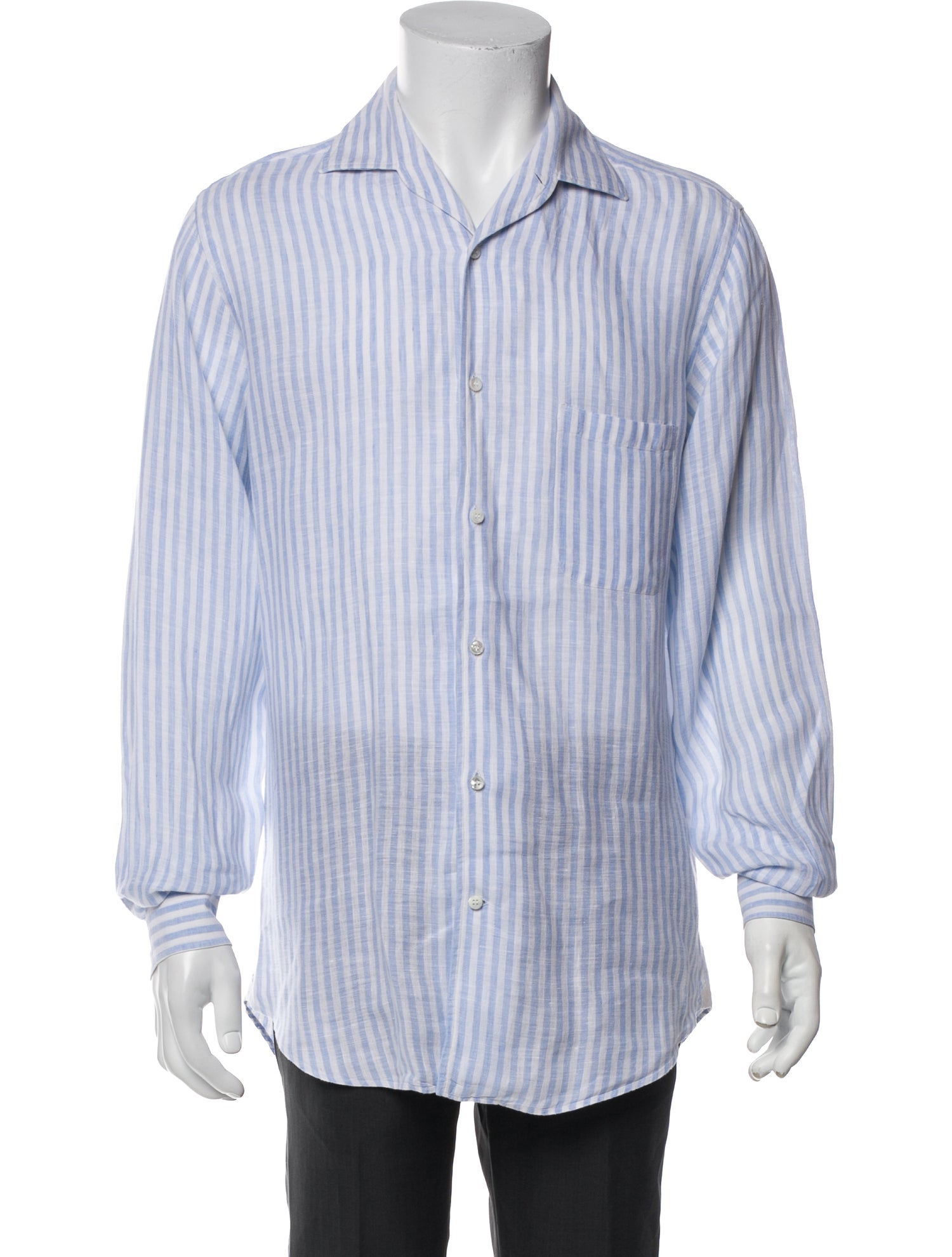 Loro Piana Linen Striped Shirt