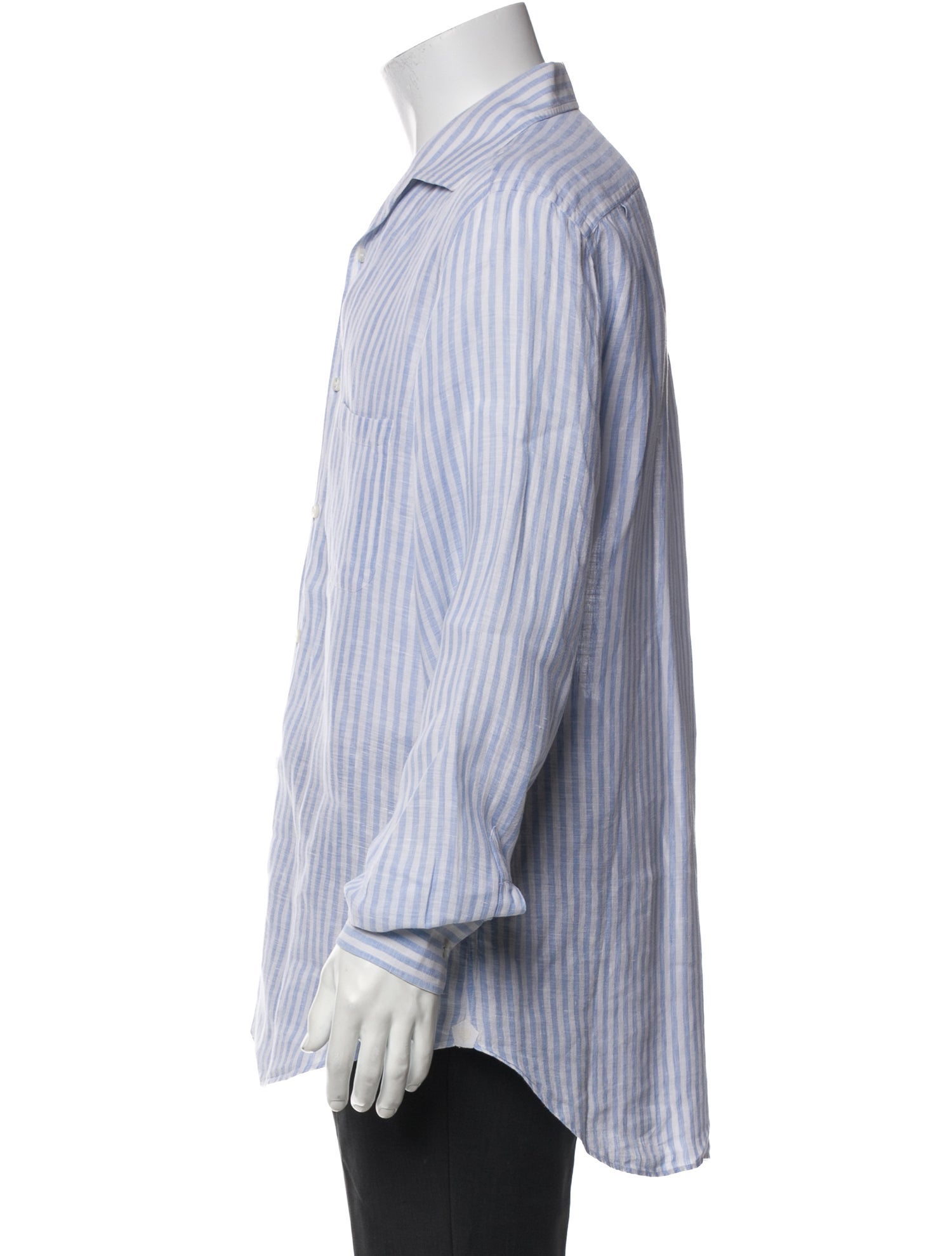 Loro Piana Linen Striped Shirt