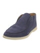 Loro Piana Open Walk Suede Loafers