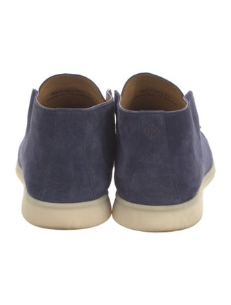 Loro Piana Open Walk Suede Loafers