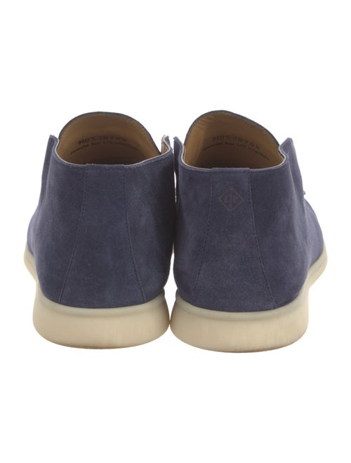 Loro Piana Open Walk Suede Loafers