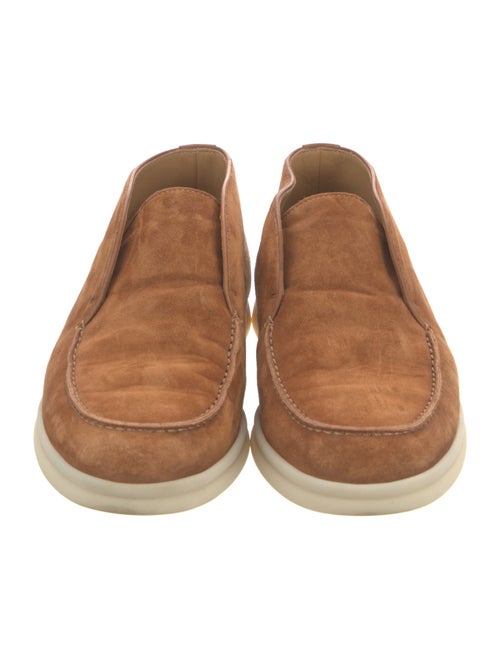 Loro Piana Open Walk Suede Loafers