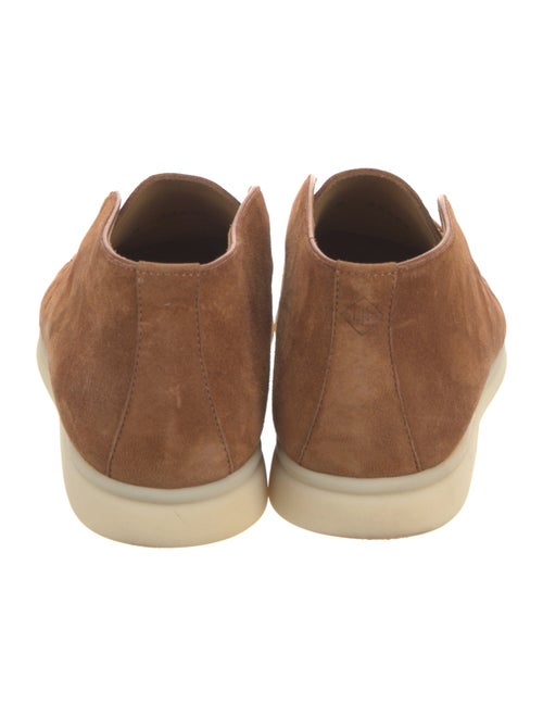 Loro Piana Open Walk Suede Loafers