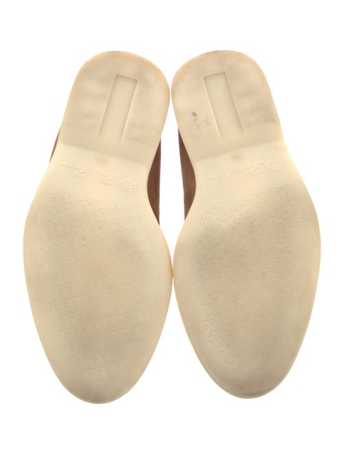 Loro Piana Open Walk Suede Loafers