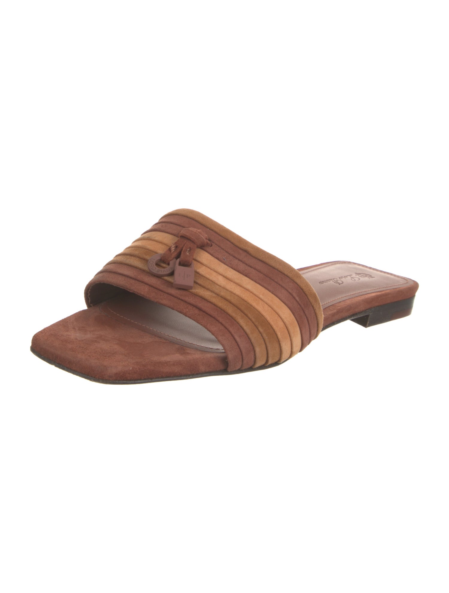 Loro Piana Suede Slides