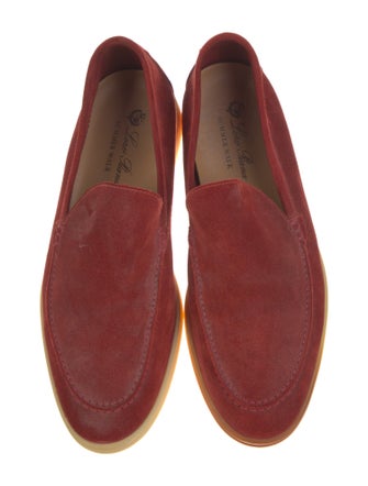 Loro Piana Summer Walk Suede Loafers