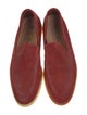 Loro Piana Summer Walk Suede Loafers
