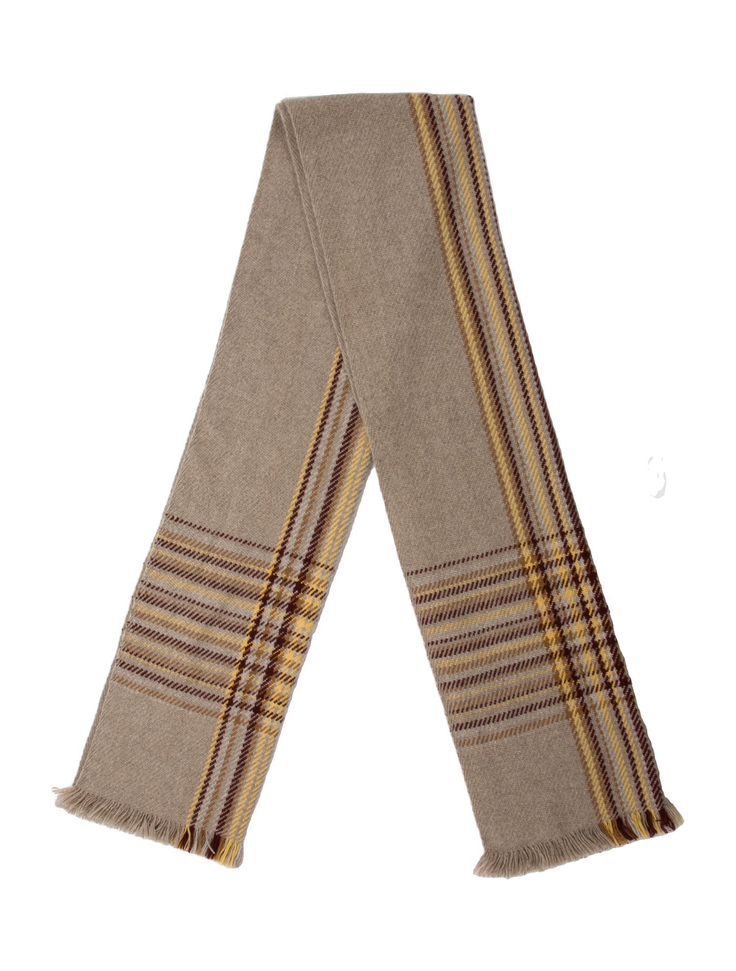 Loro Piana Cashmere Striped Scarf