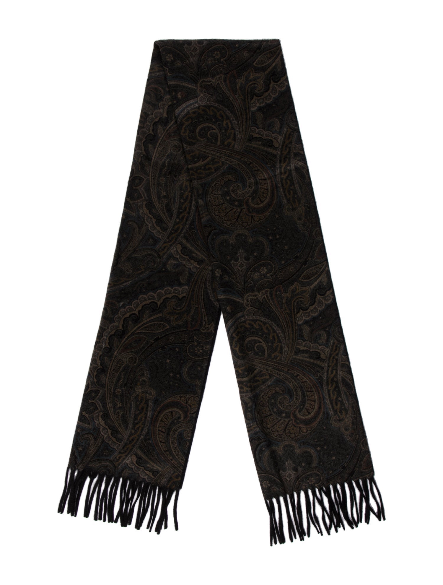 Loro Piana Cashmere Striped Scarf