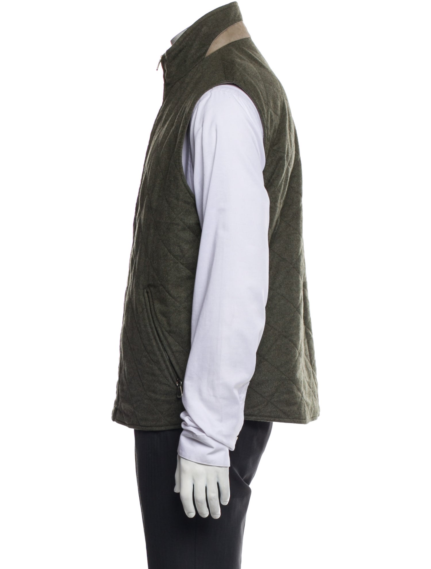 Loro Piana Reversible Storm System Cashmere Vest