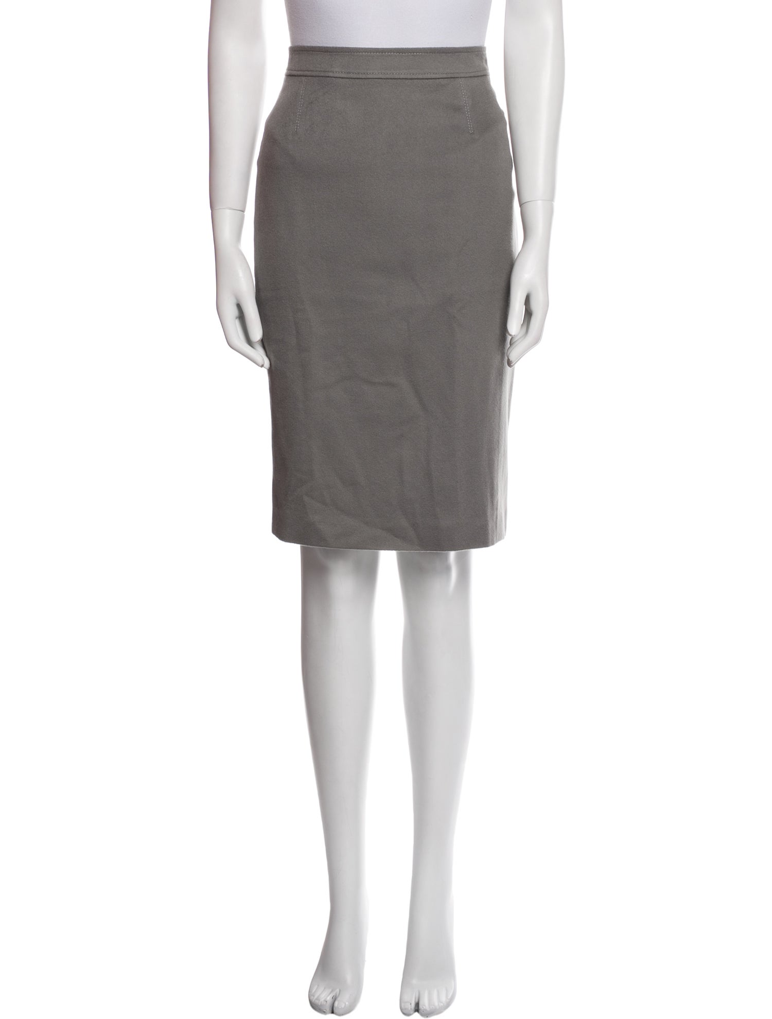 Loro Piana Cashmere Knee-Length Skirt