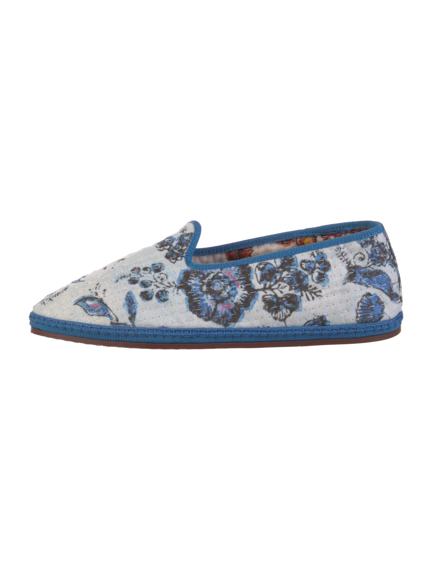 Loro Piana Laguna Floral Print Espadrilles