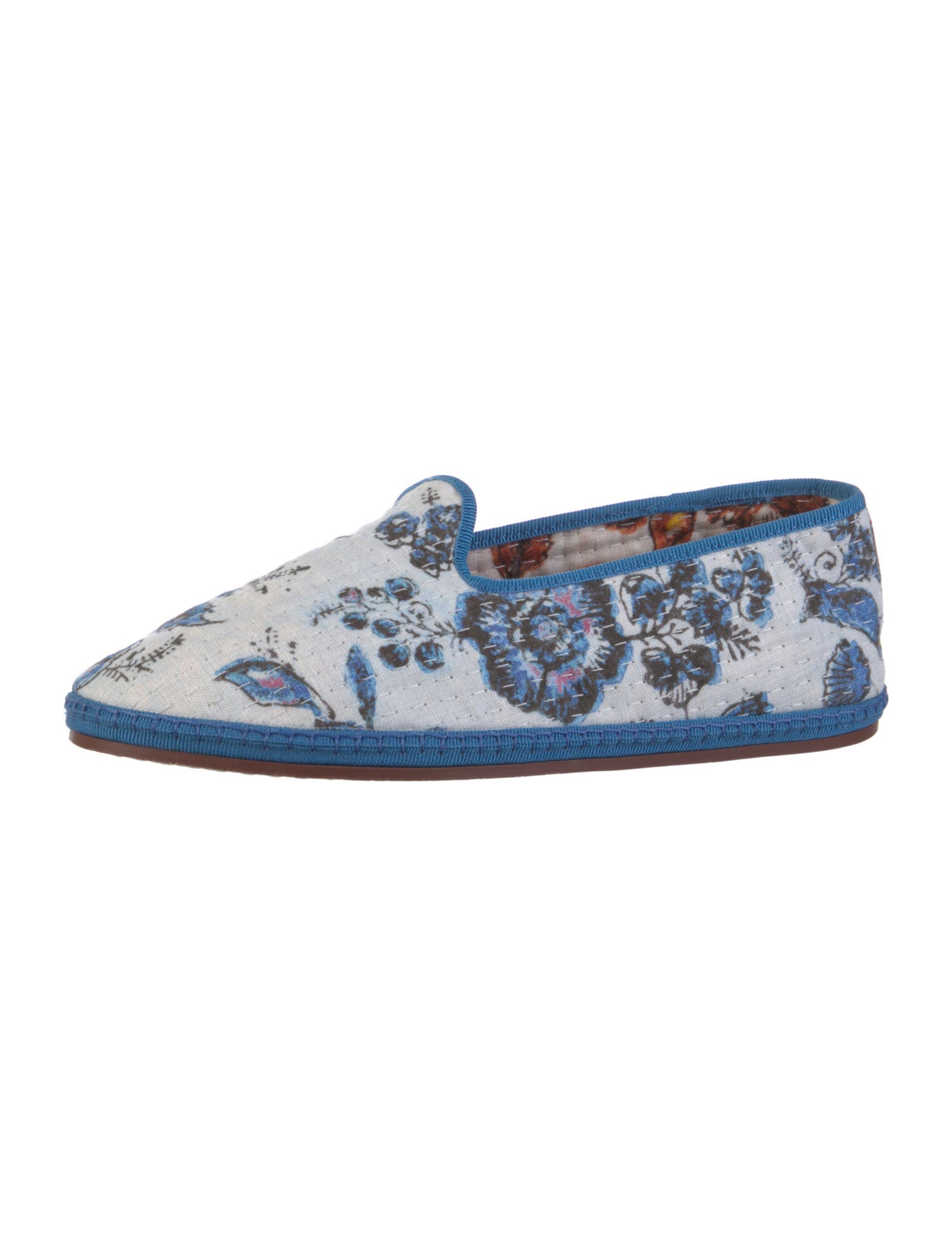 Loro Piana Laguna Floral Print Espadrilles