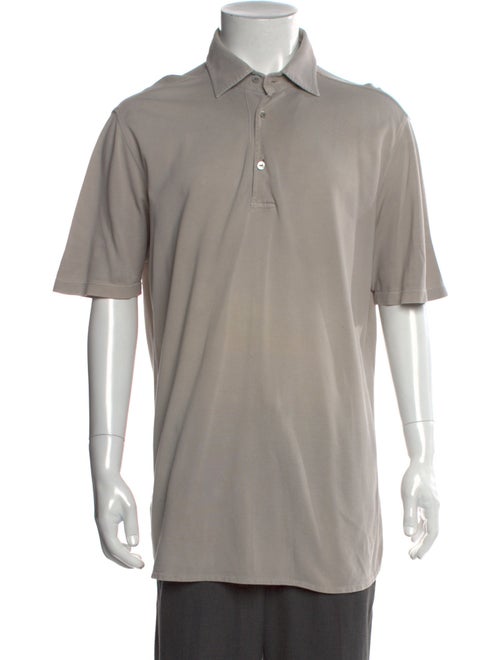 Loro Piana Collar Short Sleeve Polo Shirt