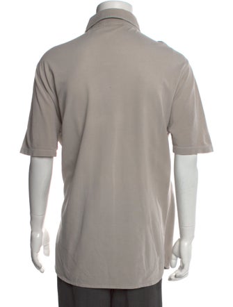 Loro Piana Collar Short Sleeve Polo Shirt