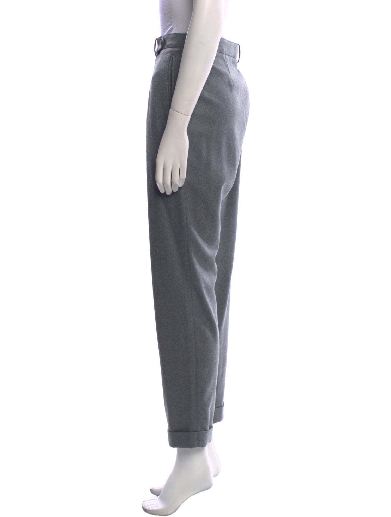 Loro Piana Cashmere Straight Leg Pants