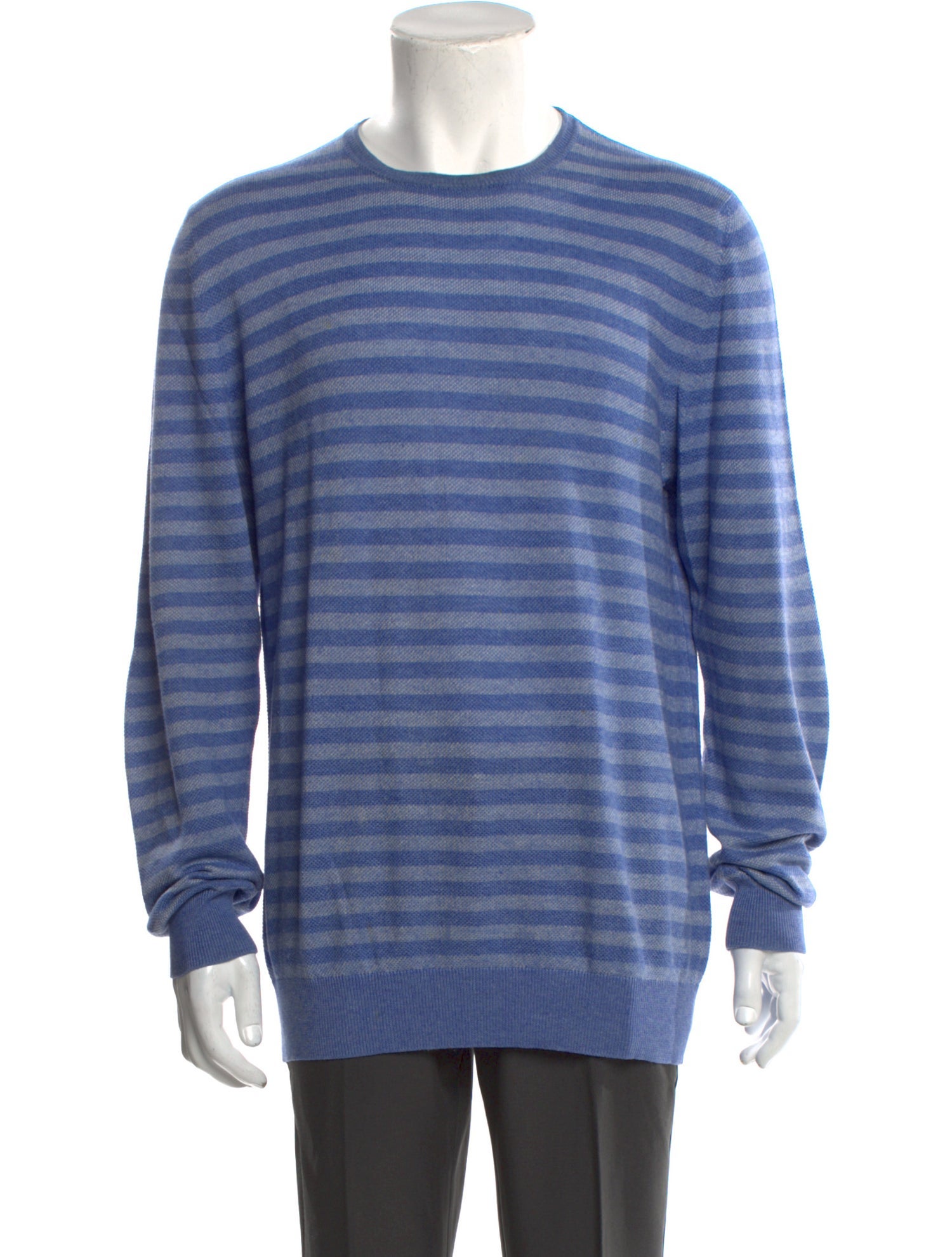 Loro Piana Striped Crew Neck Pullover