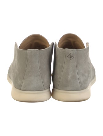 Loro Piana Open Walk Suede Loafers