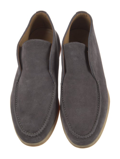 Loro Piana Open Walk Suede Loafers