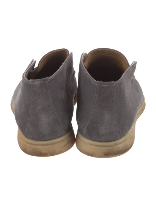 Loro Piana Open Walk Suede Loafers