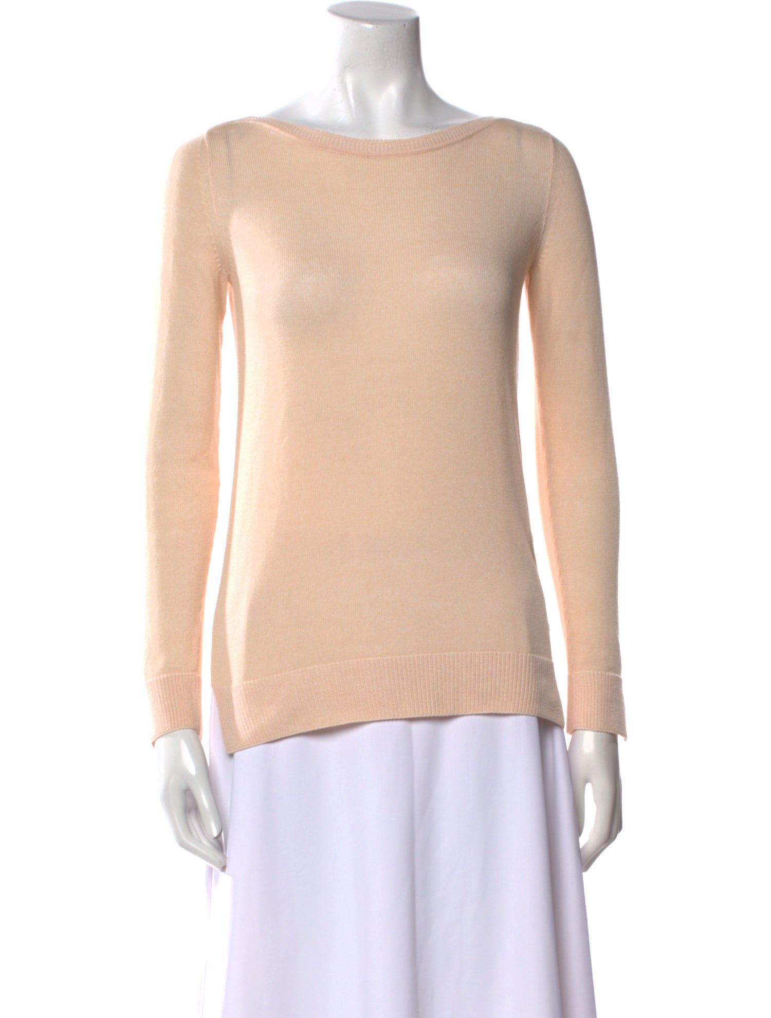 Loro Piana Cashmere Bateau Neckline Sweater
