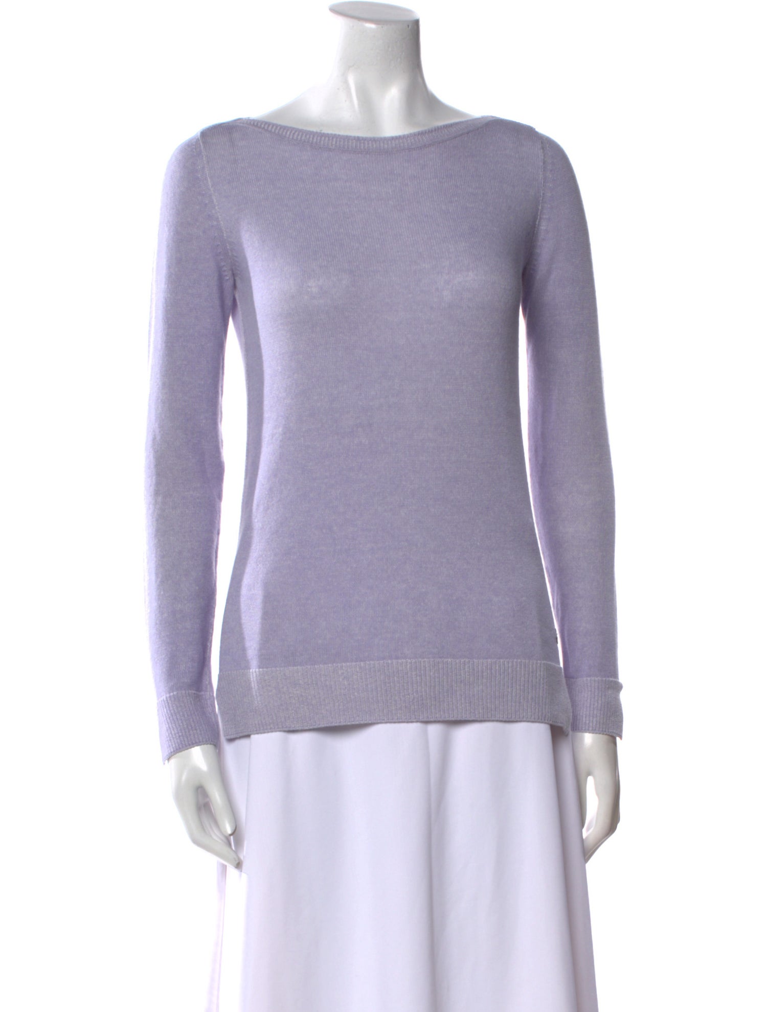 Loro Piana Cashmere Bateau Neckline Sweater