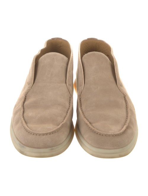 Loro Piana Open Walk Suede Loafers