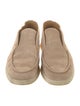 Loro Piana Open Walk Suede Loafers