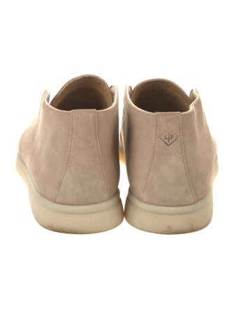 Loro Piana Open Walk Suede Loafers