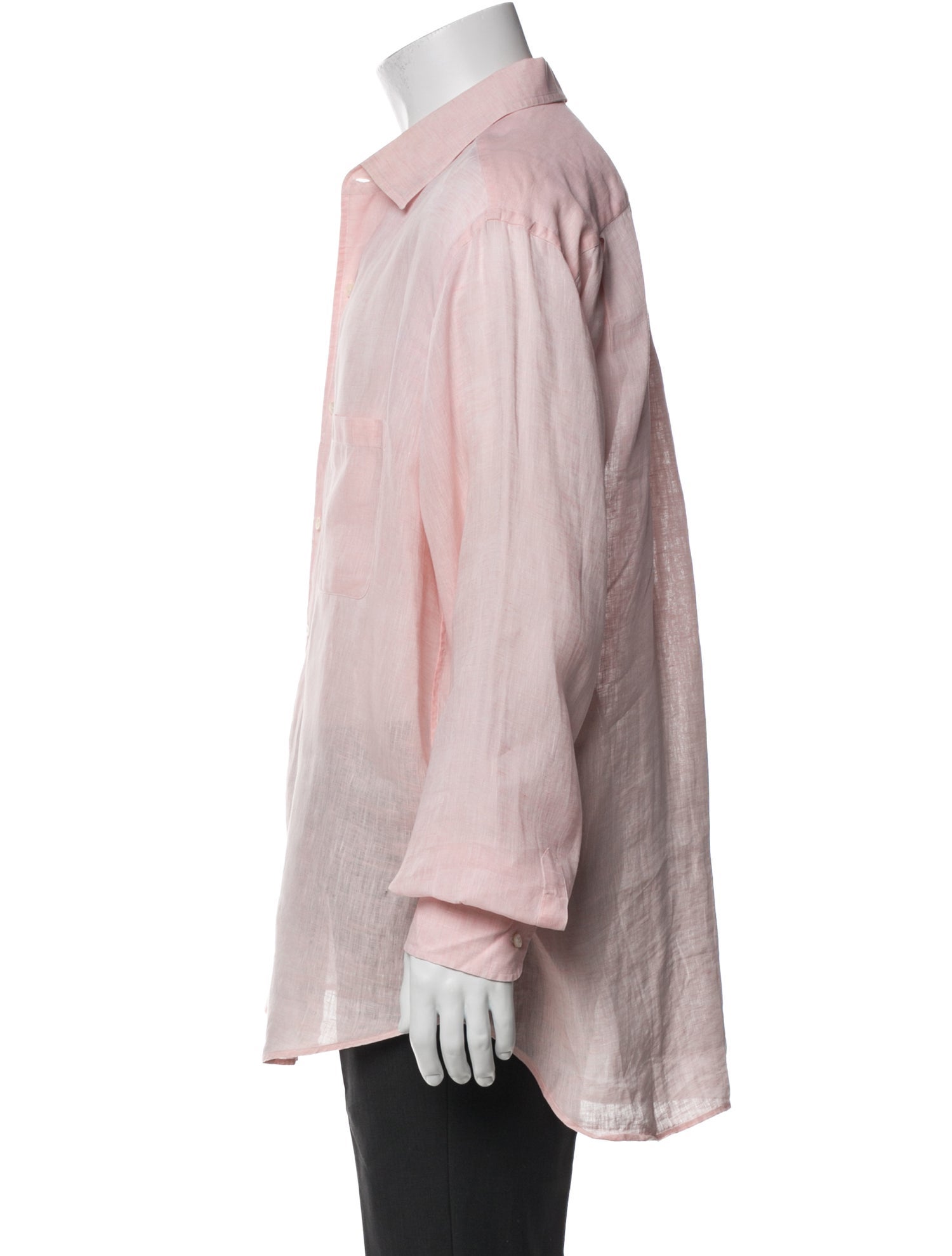 Loro Piana Linen Long Sleeve Shirt