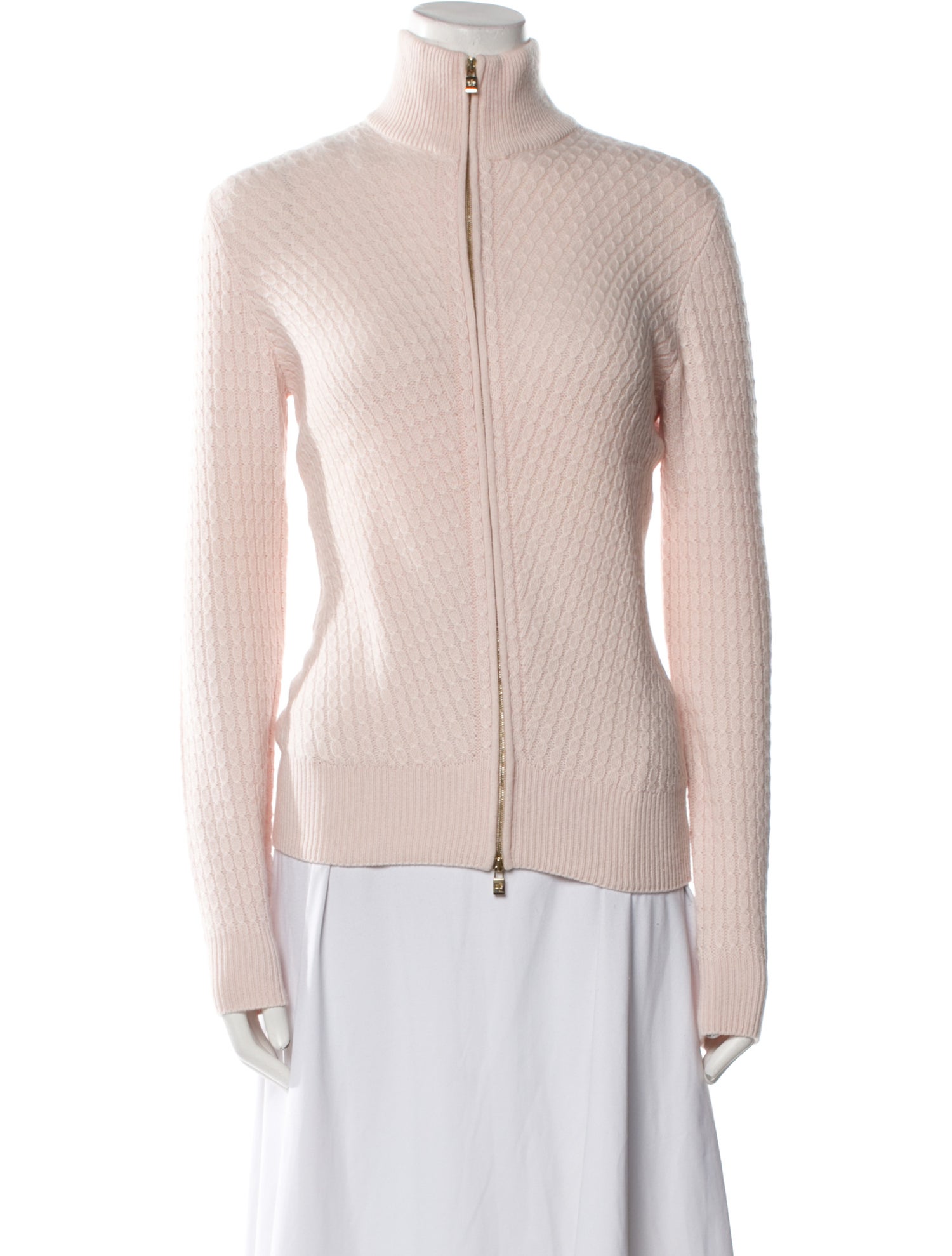 Loro Piana Baby Cashmere Mock Neck Sweater