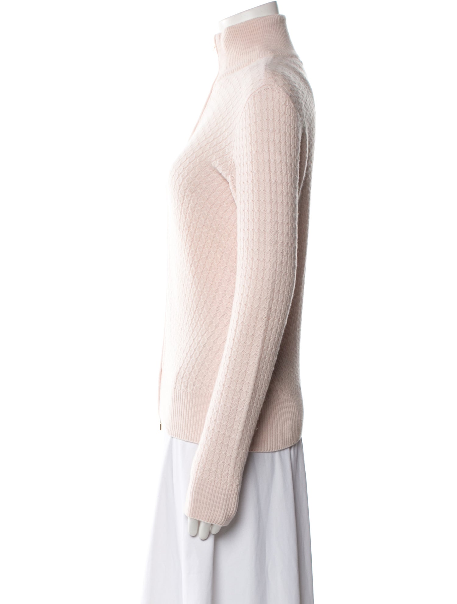 Loro Piana Baby Cashmere Mock Neck Sweater